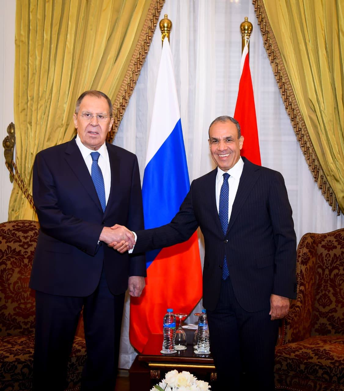 وزير «الخارجية» يبحث تعزيز العلاقات التجارية والاقتصادية بين مصر و روسيا