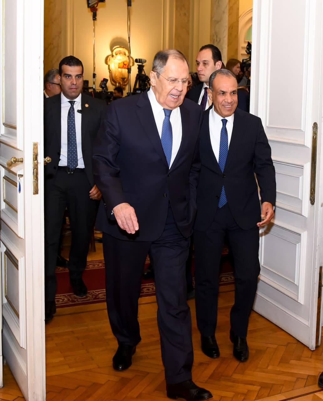 وزير «الخارجية» يبحث تعزيز العلاقات التجارية والاقتصادية بين مصر و روسيا