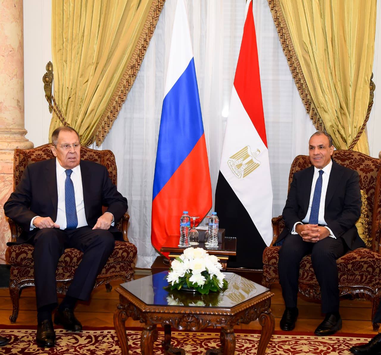 وزير «الخارجية» يبحث تعزيز العلاقات التجارية والاقتصادية بين مصر و روسيا