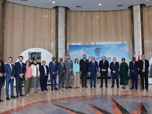 مصر تستضيف وفد من منظمات الطيران المدني الدولية