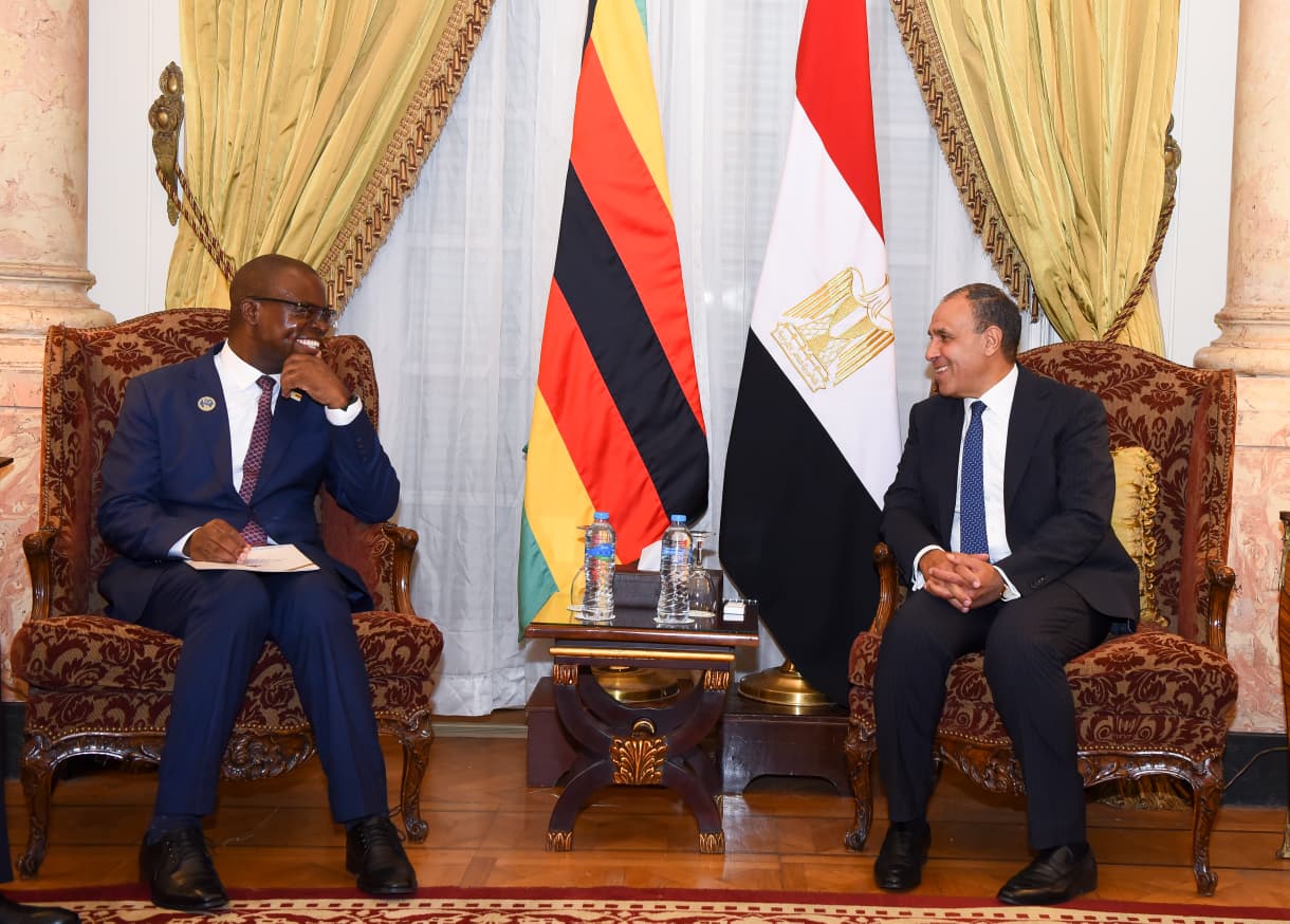 وزير الخارجية يلتقي وزير خارجية زيمبابوي