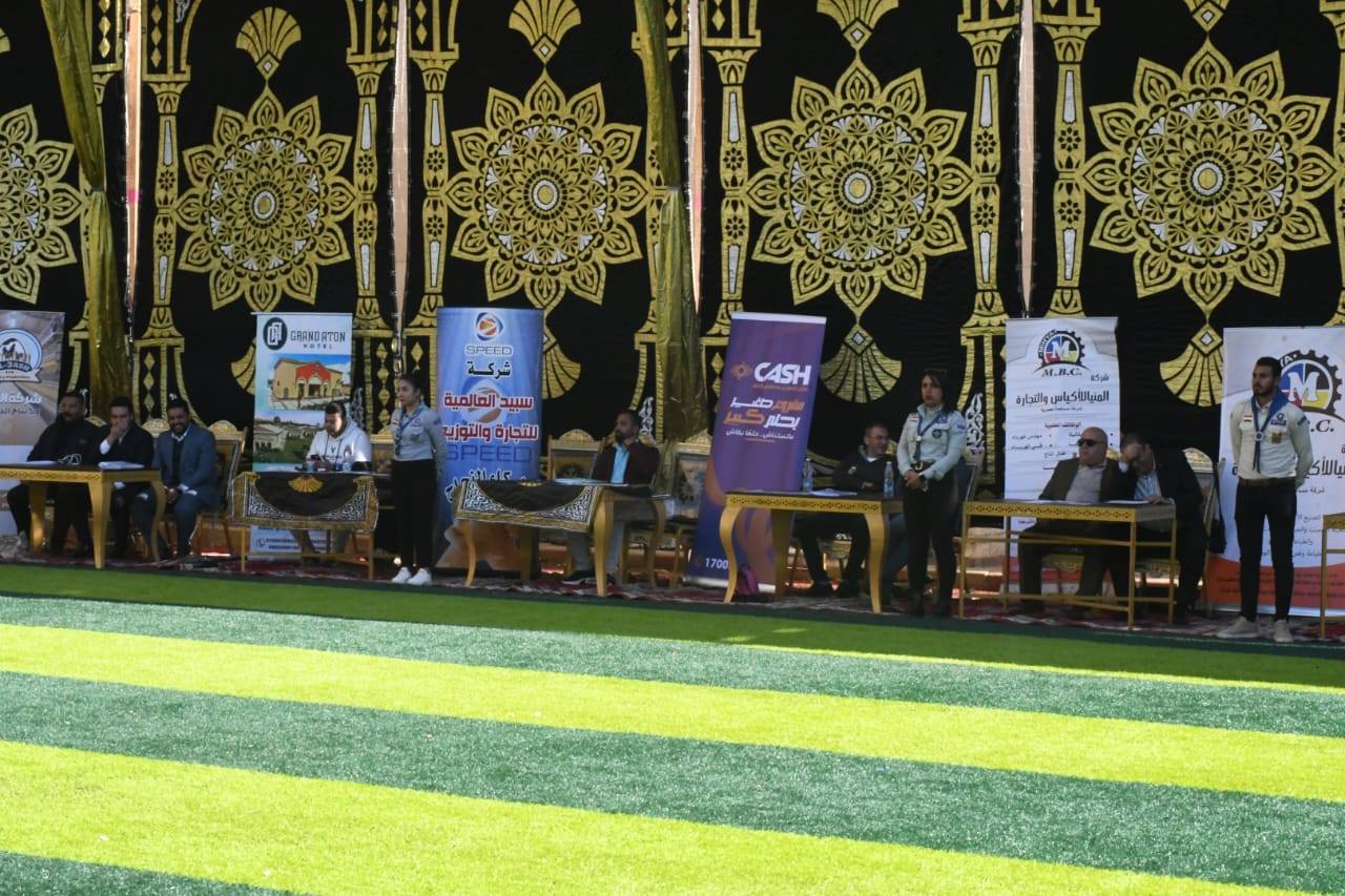 وزير الشباب ومحافظ المنيا يفتتحان ملتقى التوظيف الخامس