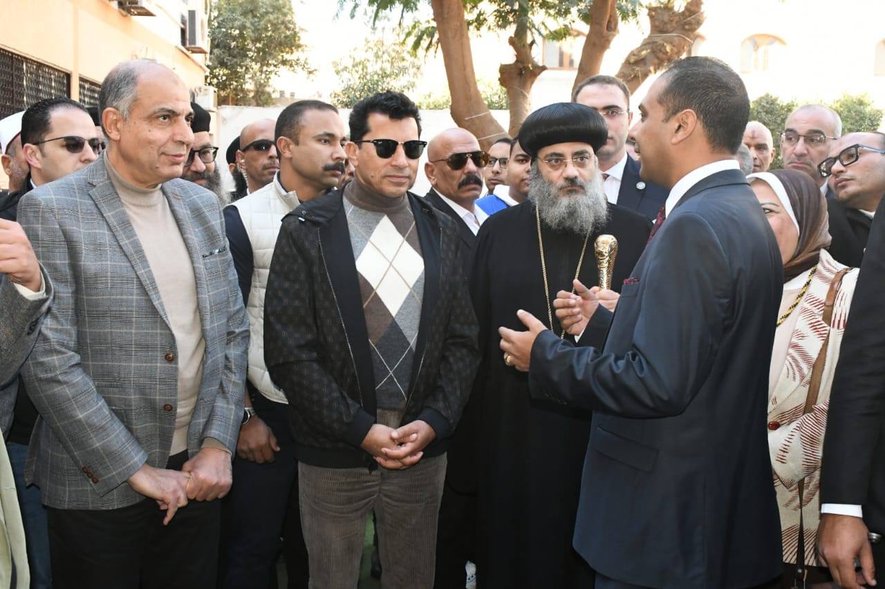 وزير الشباب ومحافظ المنيا يفتتحان ملتقى التوظيف الخامس