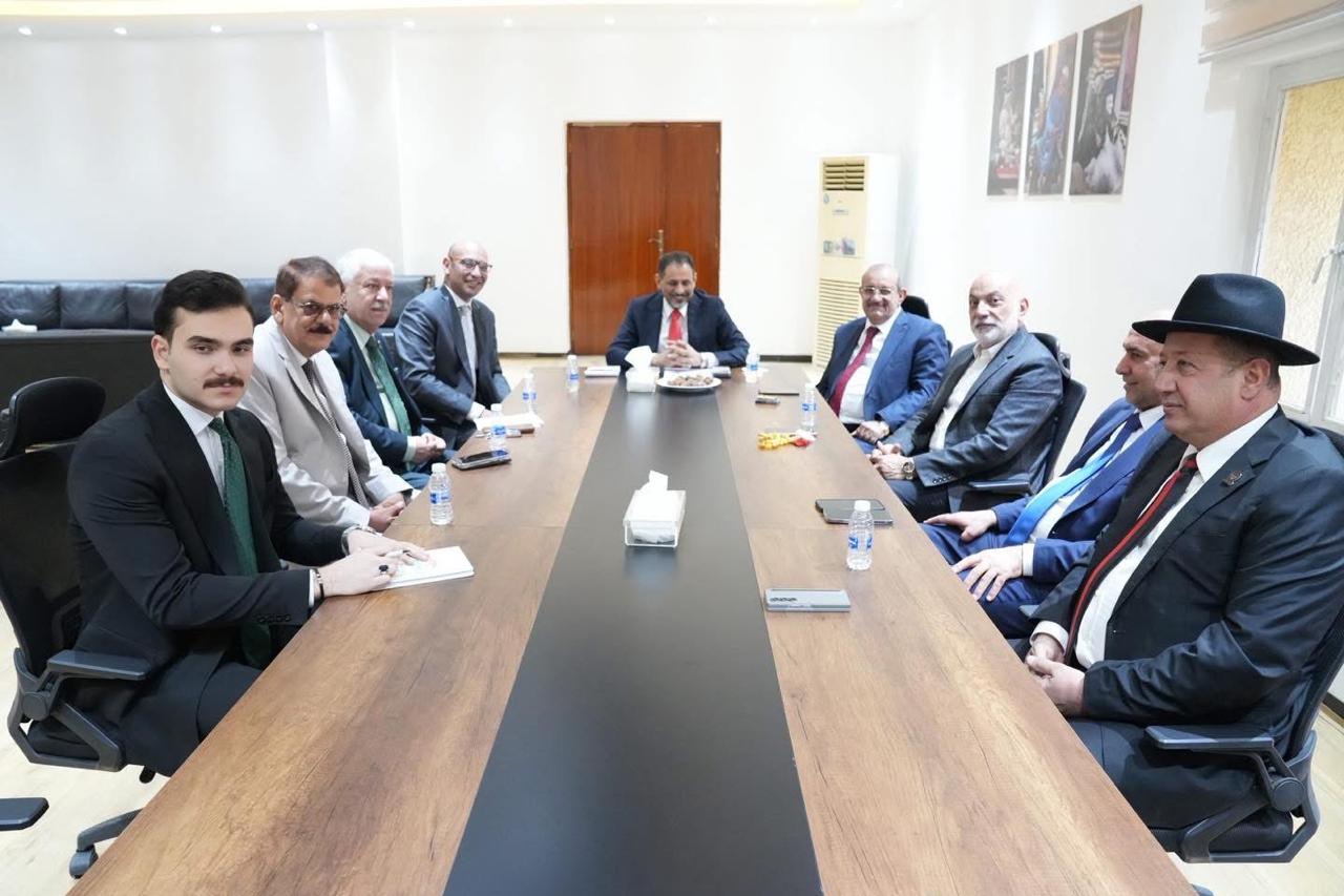 رئيس المكتب التجاري المصري يلتقي بعدد من القيادات العراقية