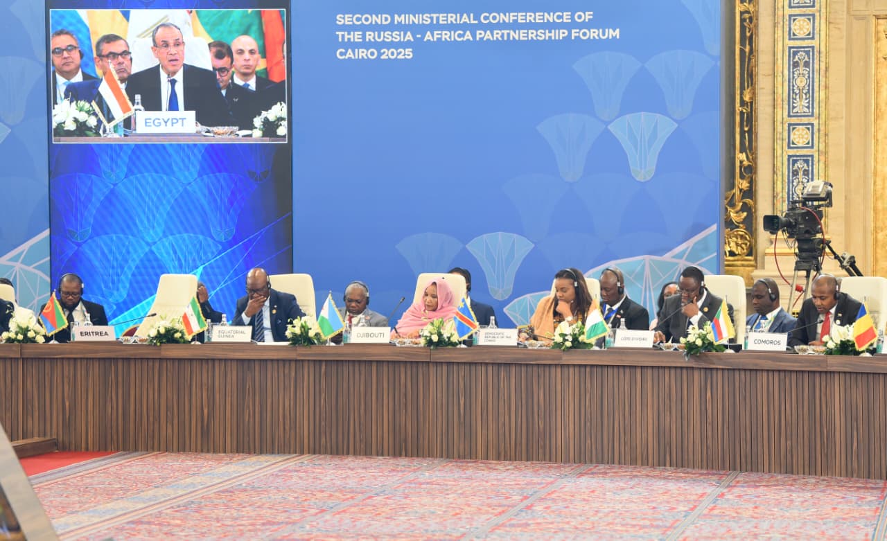 افتتاح أعمال المؤتمر الوزاري الثاني لمنتدى الشراكة الروسية-الأفريقية