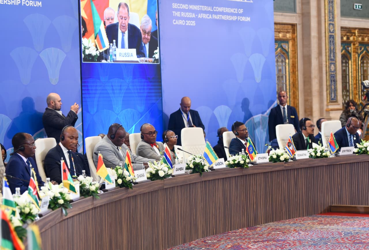 افتتاح أعمال المؤتمر الوزاري الثاني لمنتدى الشراكة الروسية-الأفريقية