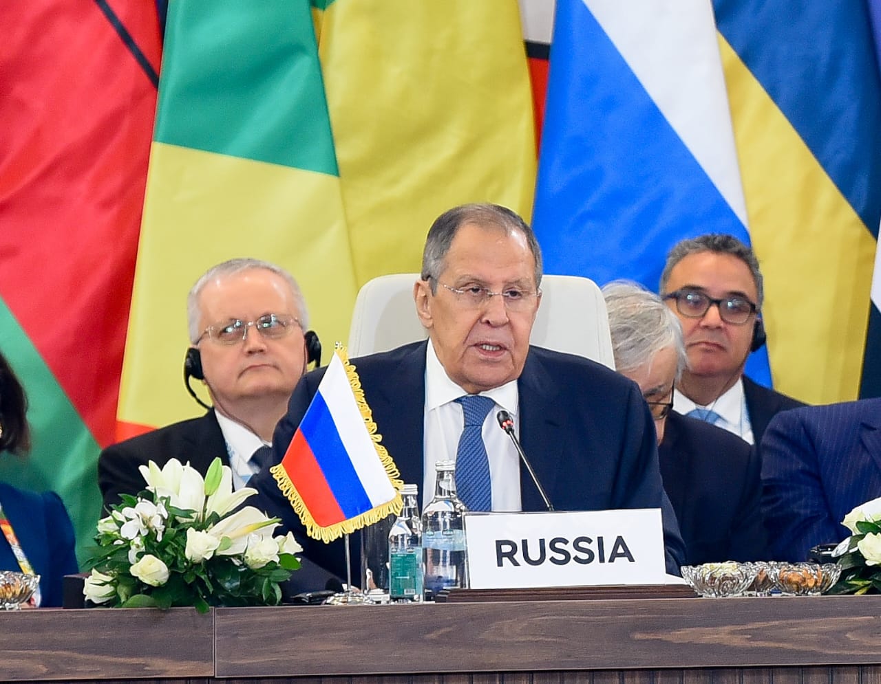 سيرجي لافروف وزير خارجية روسيا الاتحادية