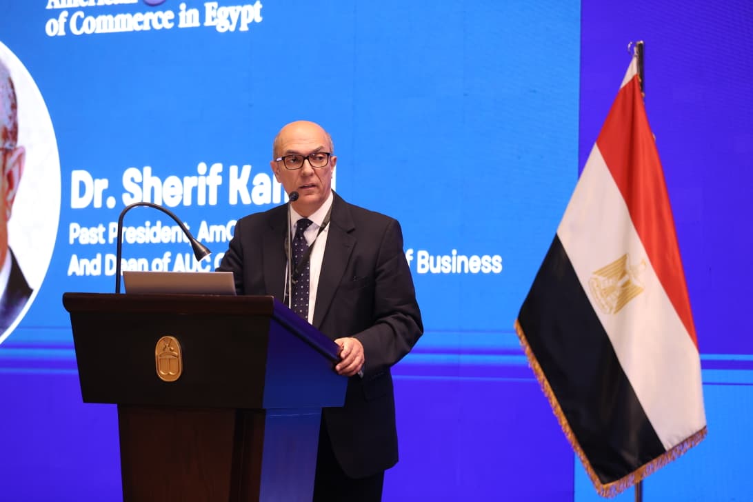 الدكتور شريف كامل الرئيس السابق لغرفة التجارة الأمريكية