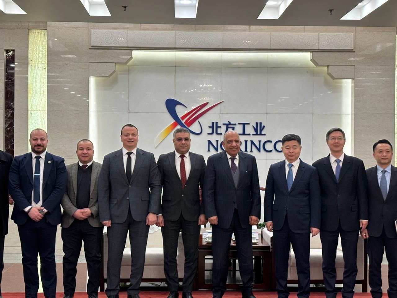 وزير الكهرباء يلتقي رئيس مجموعة نورينكو