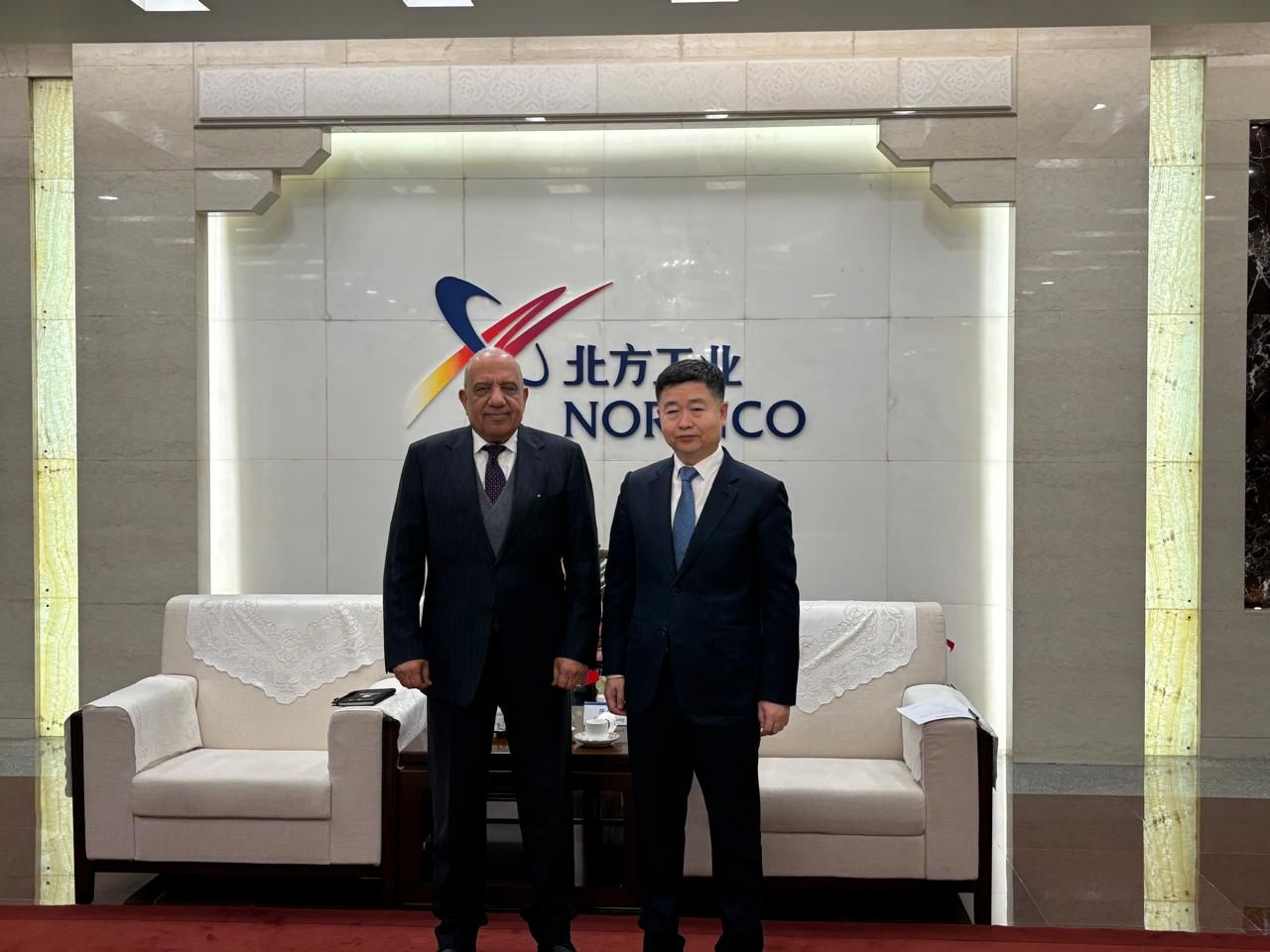 وزير الكهرباء يلتقي رئيس مجموعة نورينكو