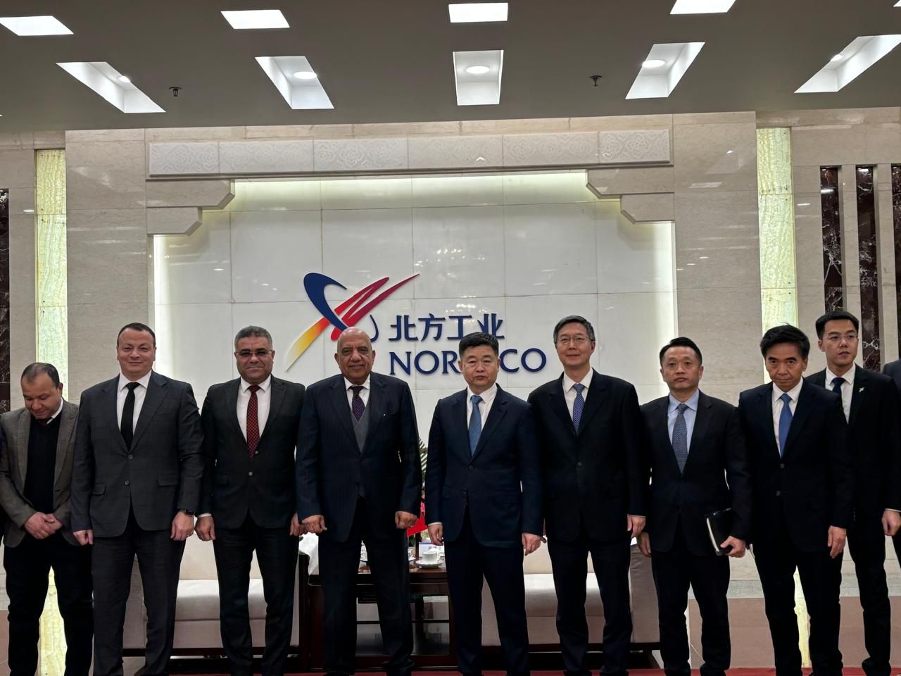 وزير الكهرباء يلتقي رئيس مجموعة نورينكو