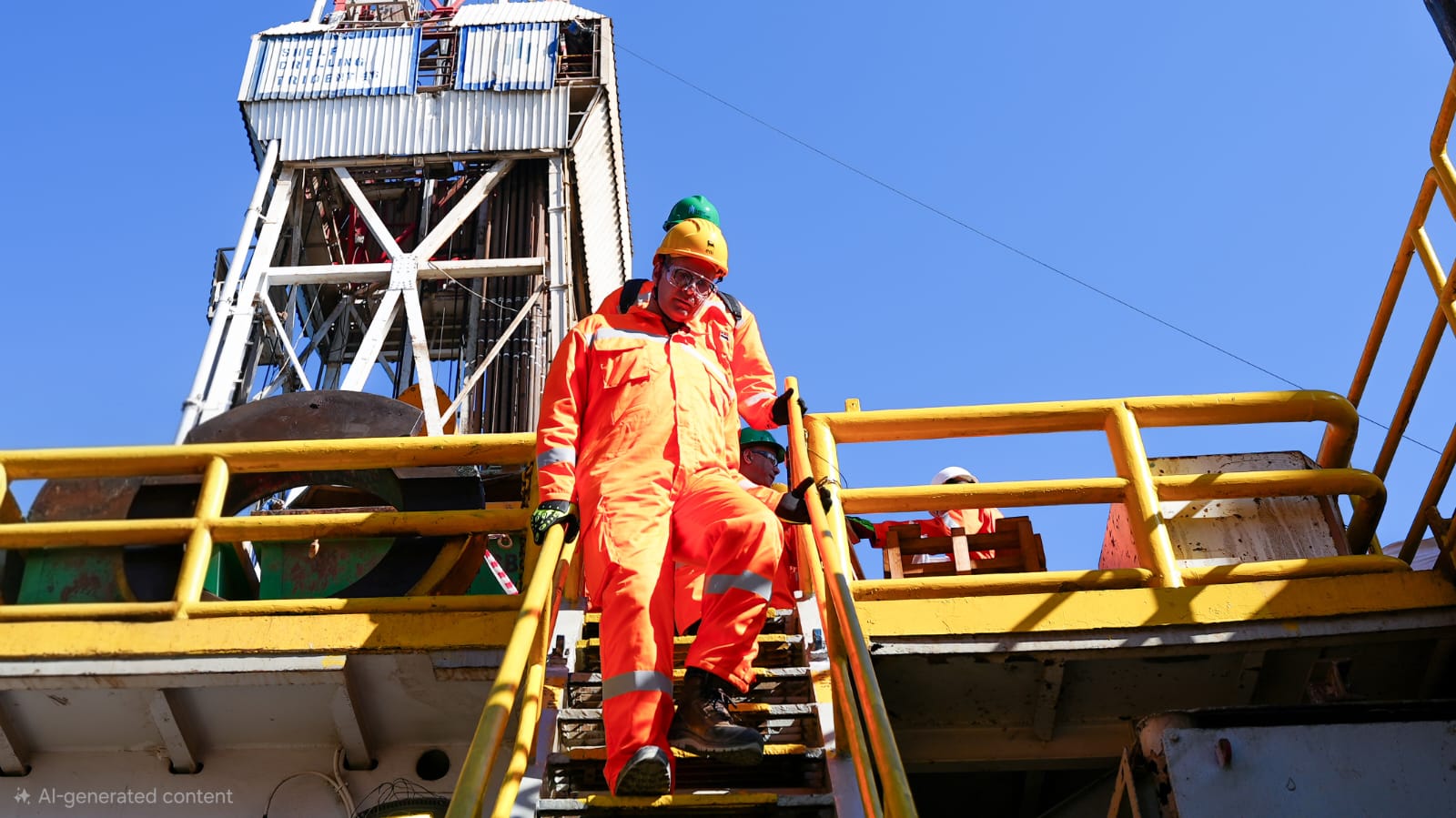 وزير البترول يتفقد حفر أول بئر ببرنامج إيني الإيطالية