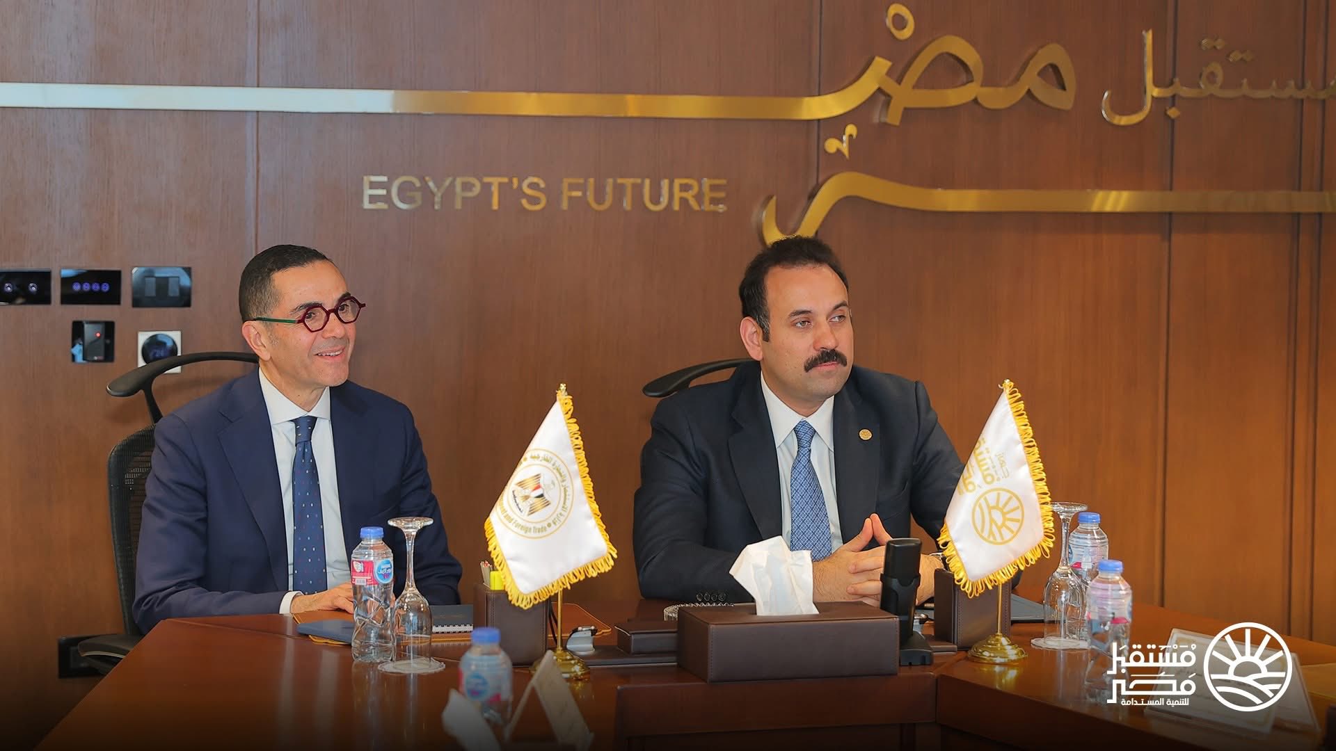 رئيس جهاز مستقبل مصر يستقبل وزير الاستثمار