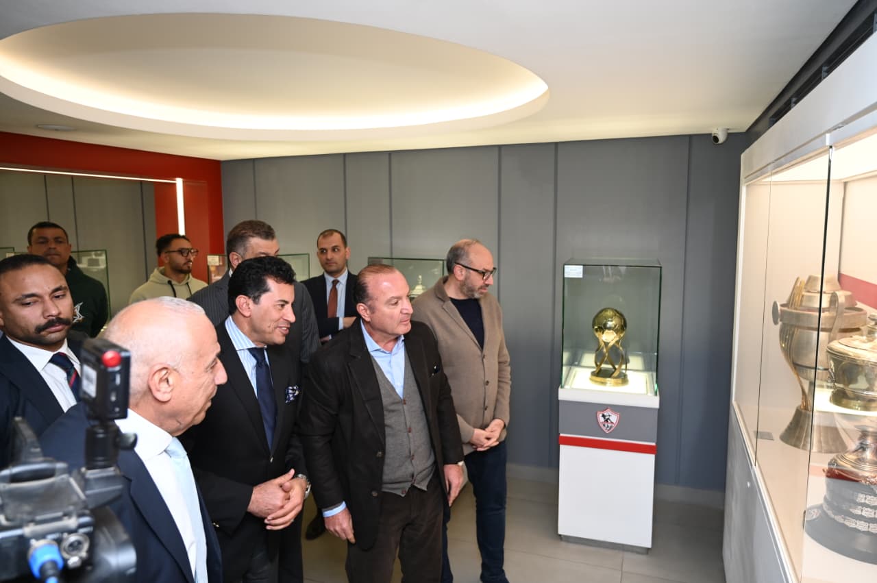وزير الشباب والرياضة يلتقي مجلس إدارة نادي الزمالك
