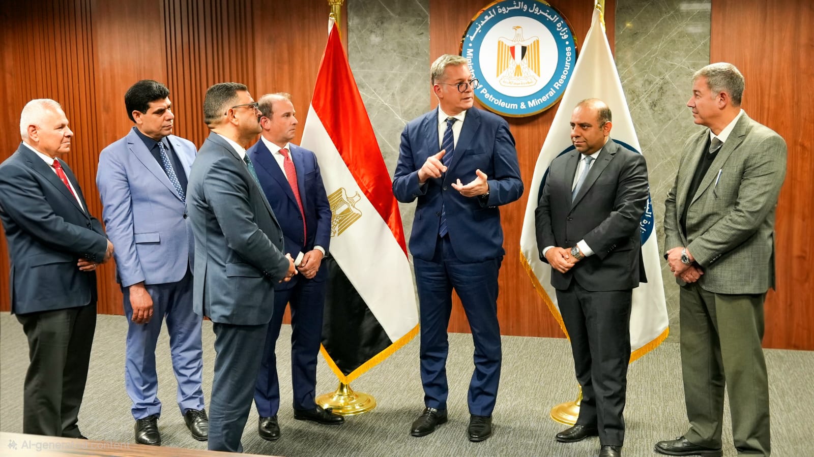 تعاون بين هيئة الثروة المعدنية والصناعات التعدينية وشركة آتون مايننج إنك الكندية