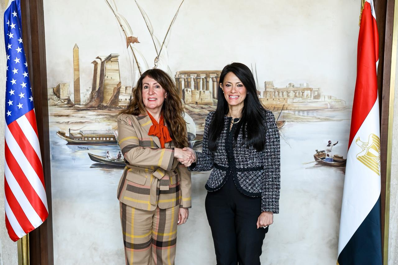 وزيرة التخطيط تستقبل سفيرة الولايات المتحدة الأمريكية