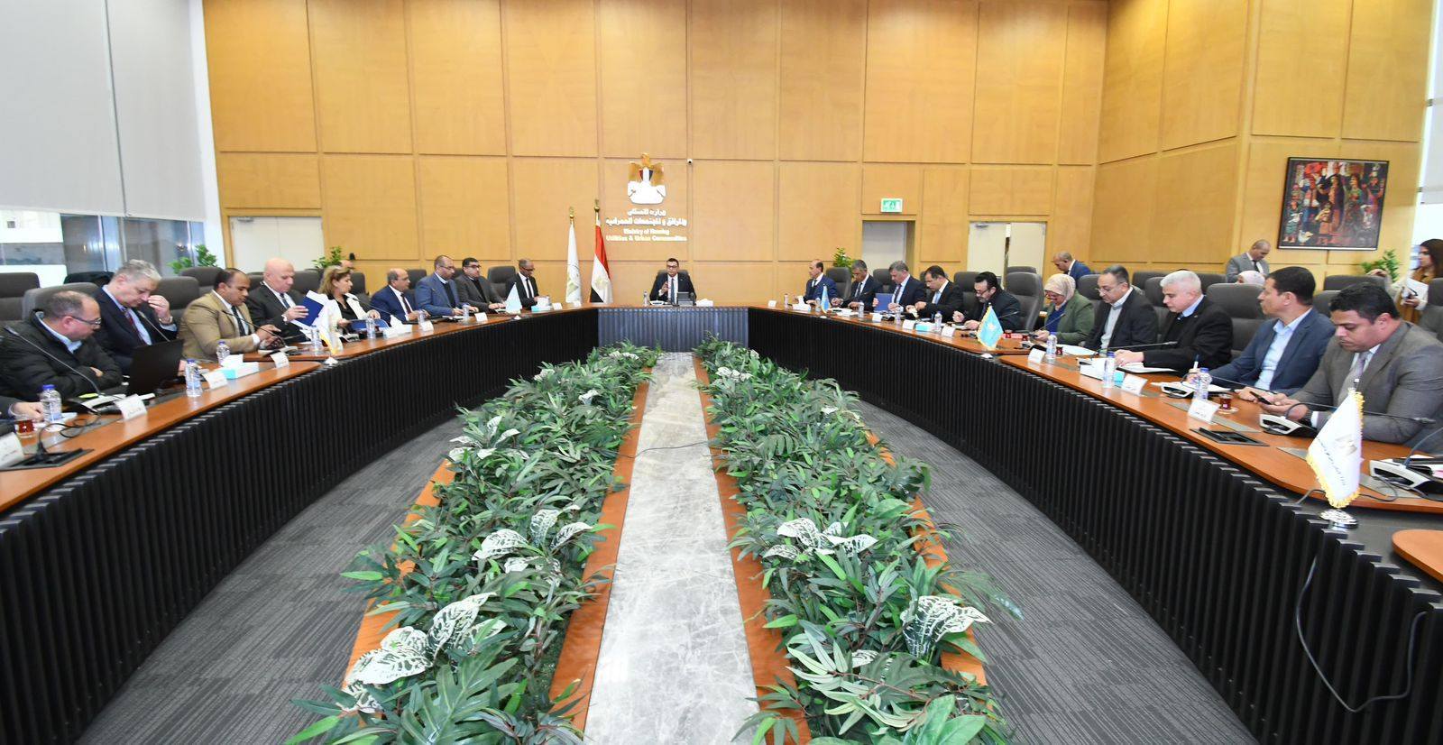 الشربيني يتابع موقف تنفيذ مشروعات مبادرة حياة كريمة