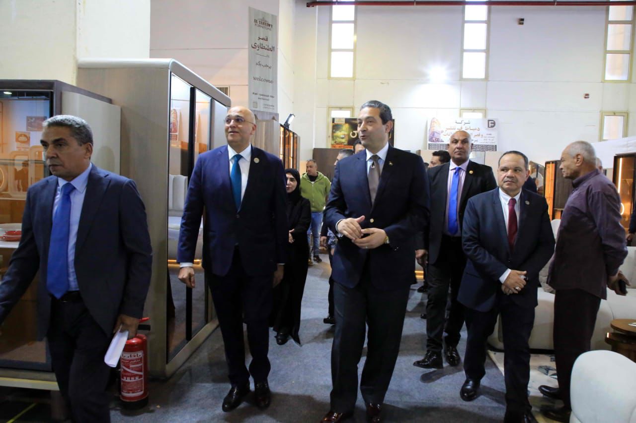 افتتاح الدورة 28 من معرض صنع في دمياط