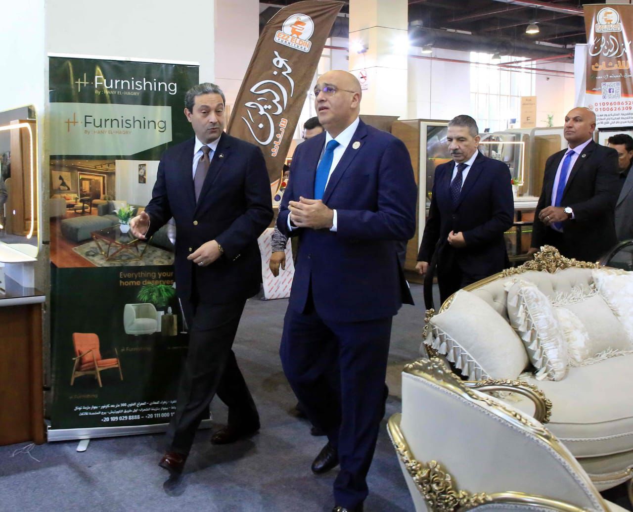 افتتاح الدورة 28 من معرض صنع في دمياط