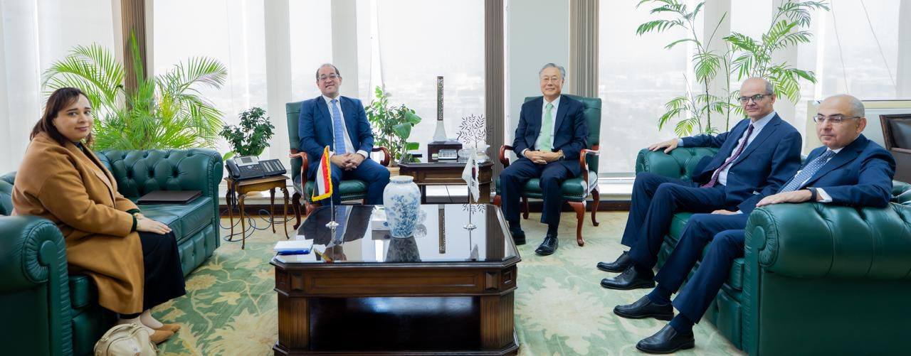 وزير المالية في لقائه مع سفير كوريا الجنوبية فى مصر