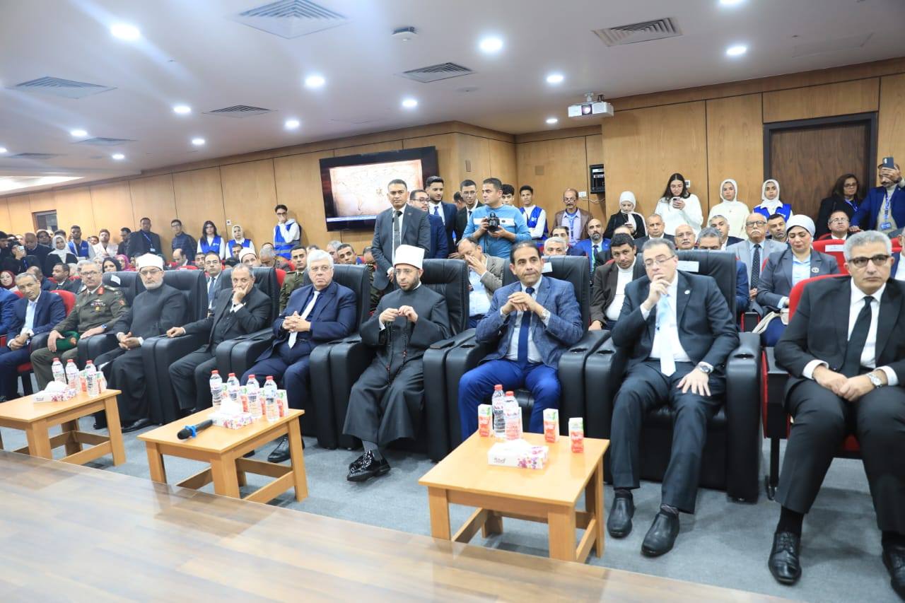 افتتاح مستشفى جامعة بورسعيد