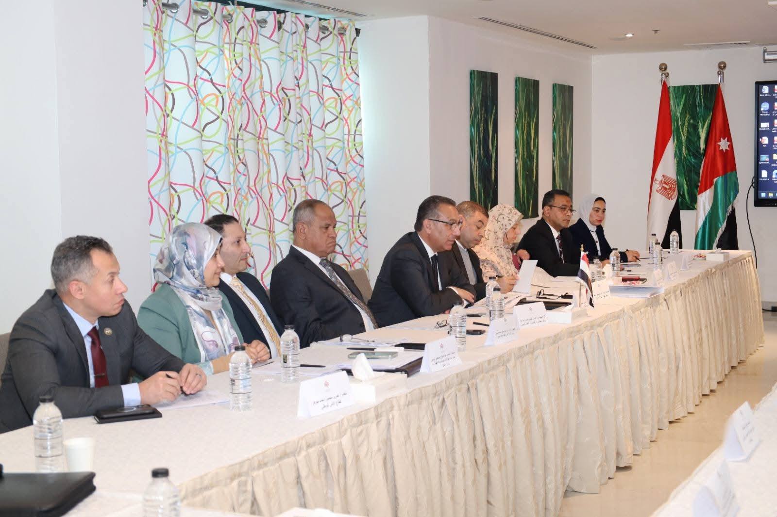 مصر تشارك بوفد في اجتماعات اللجنة الفنية الأردنية المصرية