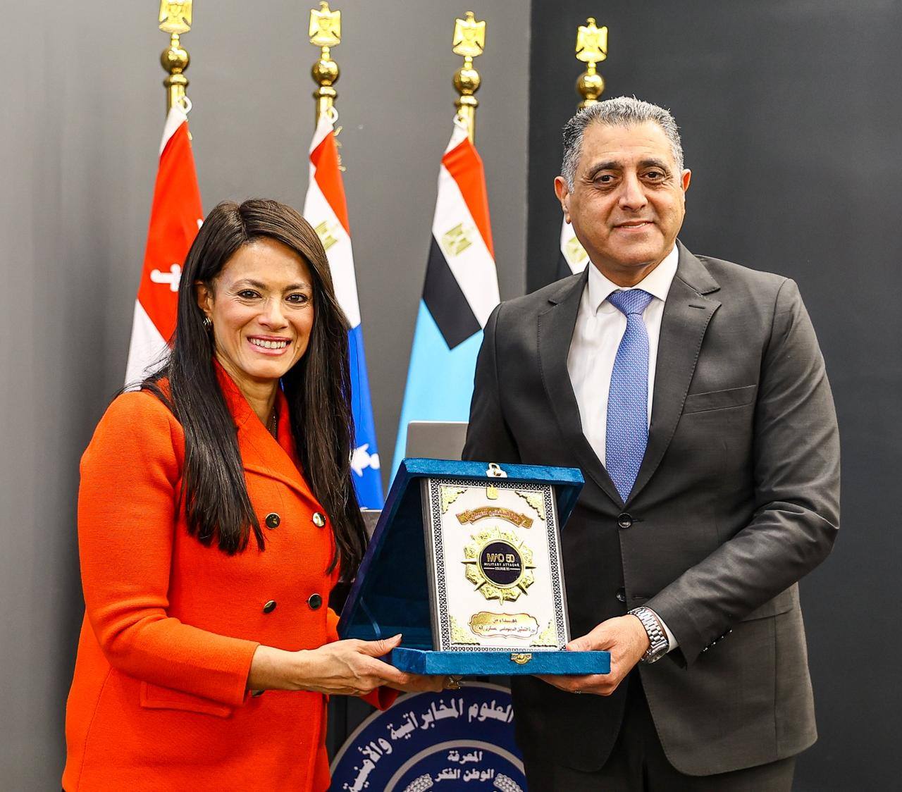 وزيرة التخطيط تلتقي الملحقين العسكريين المرشحين للعمل بالخارج