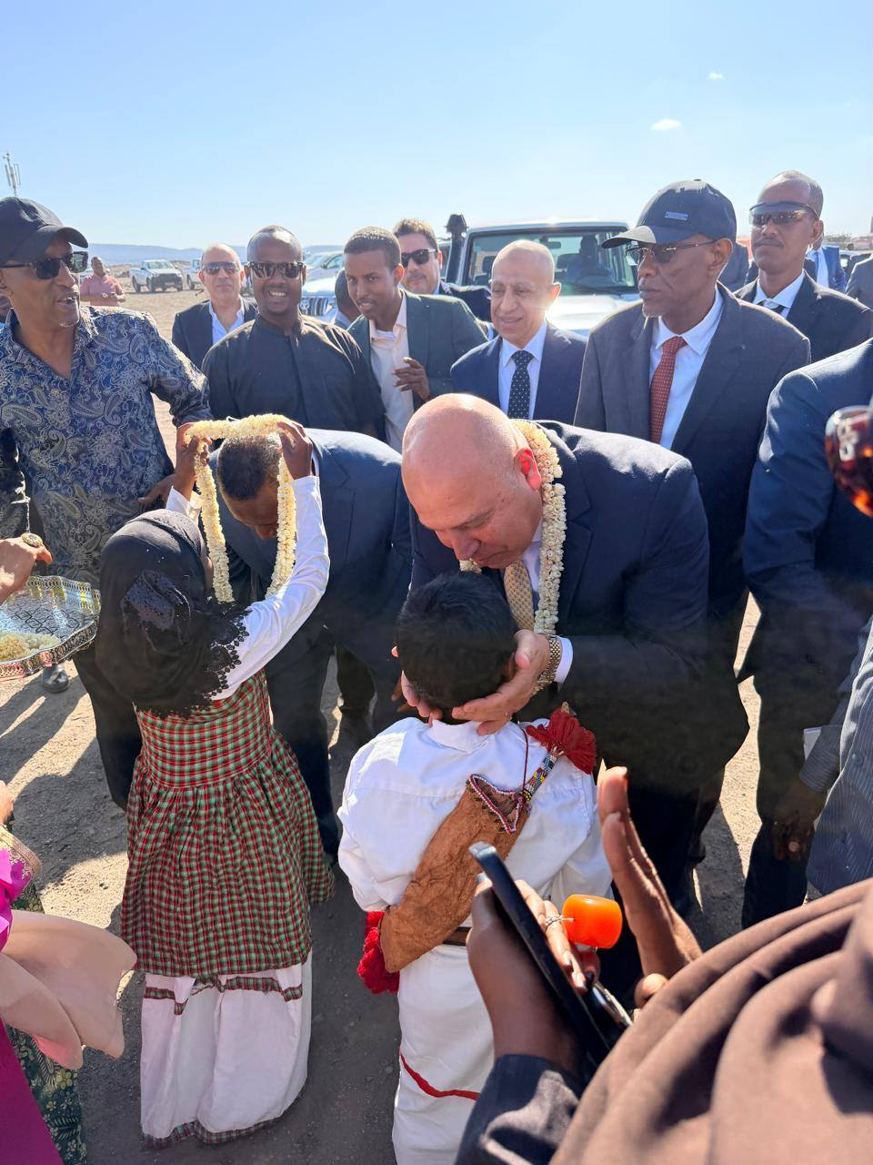 الافتتاح الرسمي لمحطة الطاقة الشمسية بقرية عمر جكع بجيبوتي