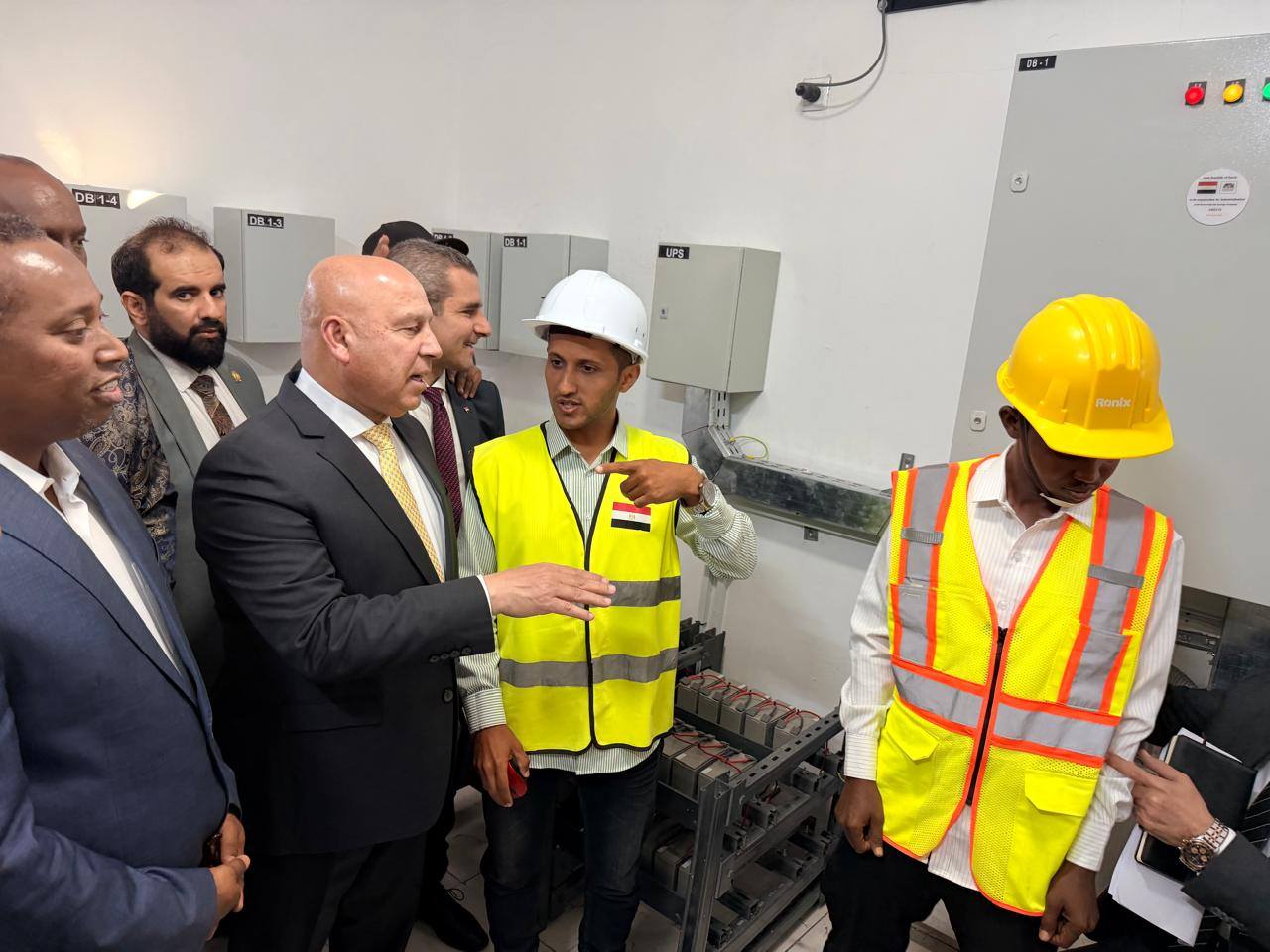 الافتتاح الرسمي لمحطة الطاقة الشمسية بقرية عمر جكع بجيبوتي