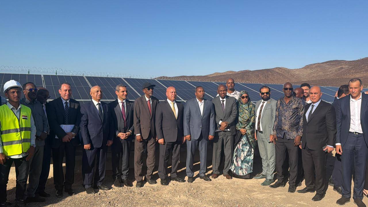 الافتتاح الرسمي لمحطة الطاقة الشمسية بقرية عمر جكع بجيبوتي