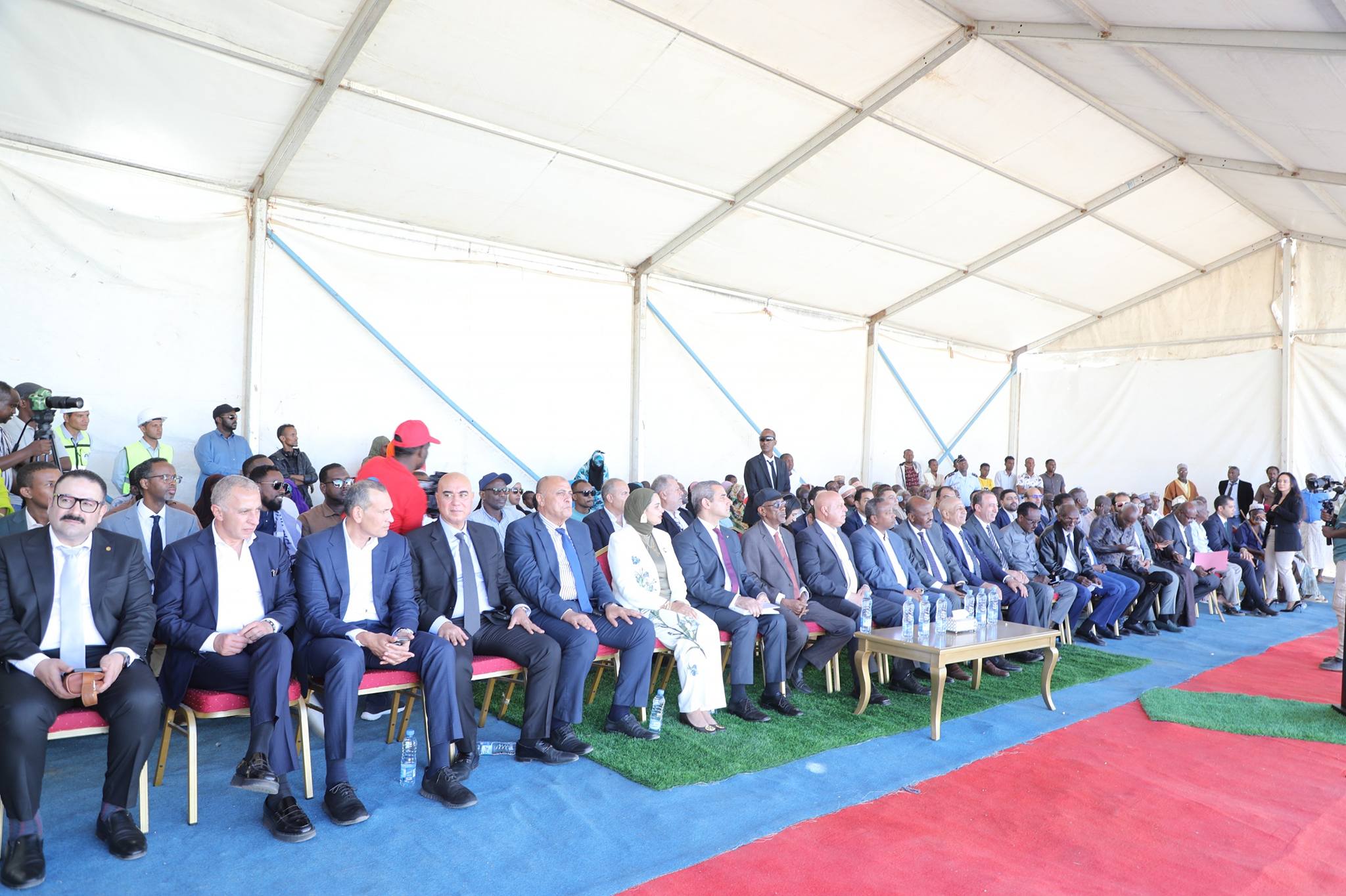 الافتتاح الرسمي لمحطة الطاقة الشمسية بقرية عمر جكع بجيبوتي