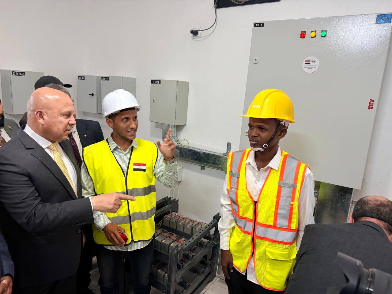 الافتتاح الرسمي لمحطة الطاقة الشمسية بقرية عمر جكع بجيبوتي