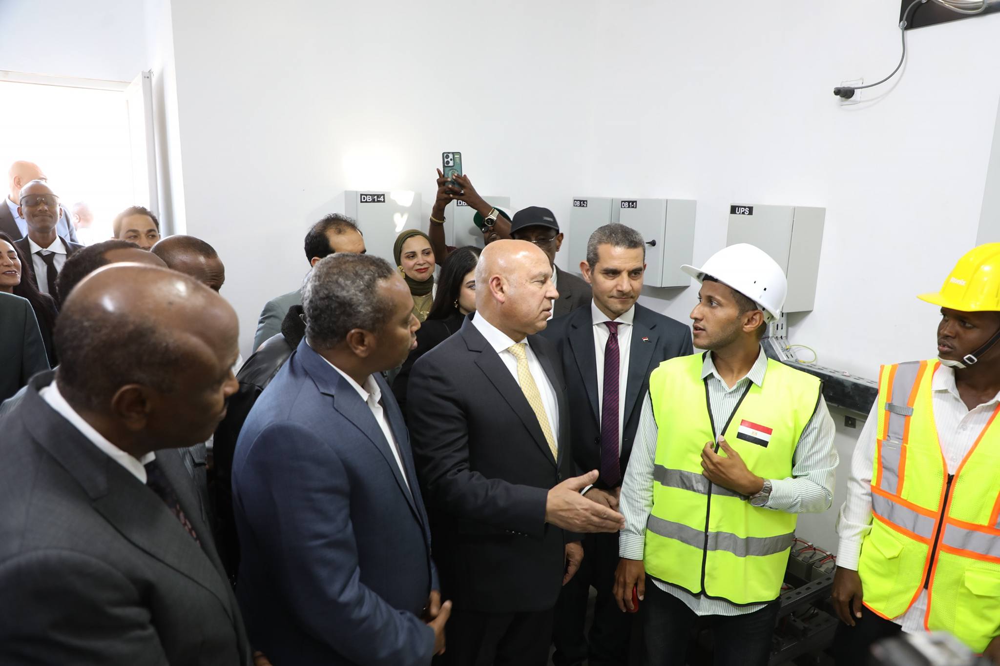 الافتتاح الرسمي لمحطة الطاقة الشمسية بقرية عمر جكع بجيبوتي