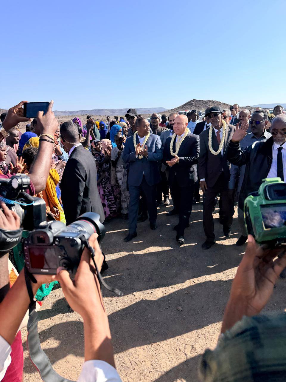 الافتتاح الرسمي لمحطة الطاقة الشمسية بقرية عمر جكع بجيبوتي