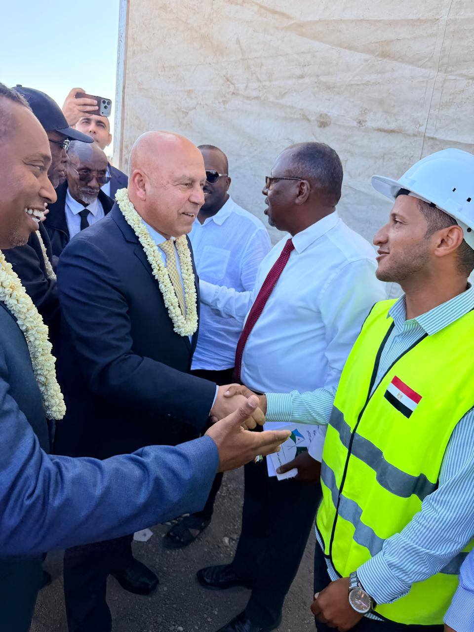 الافتتاح الرسمي لمحطة الطاقة الشمسية بقرية عمر جكع بجيبوتي