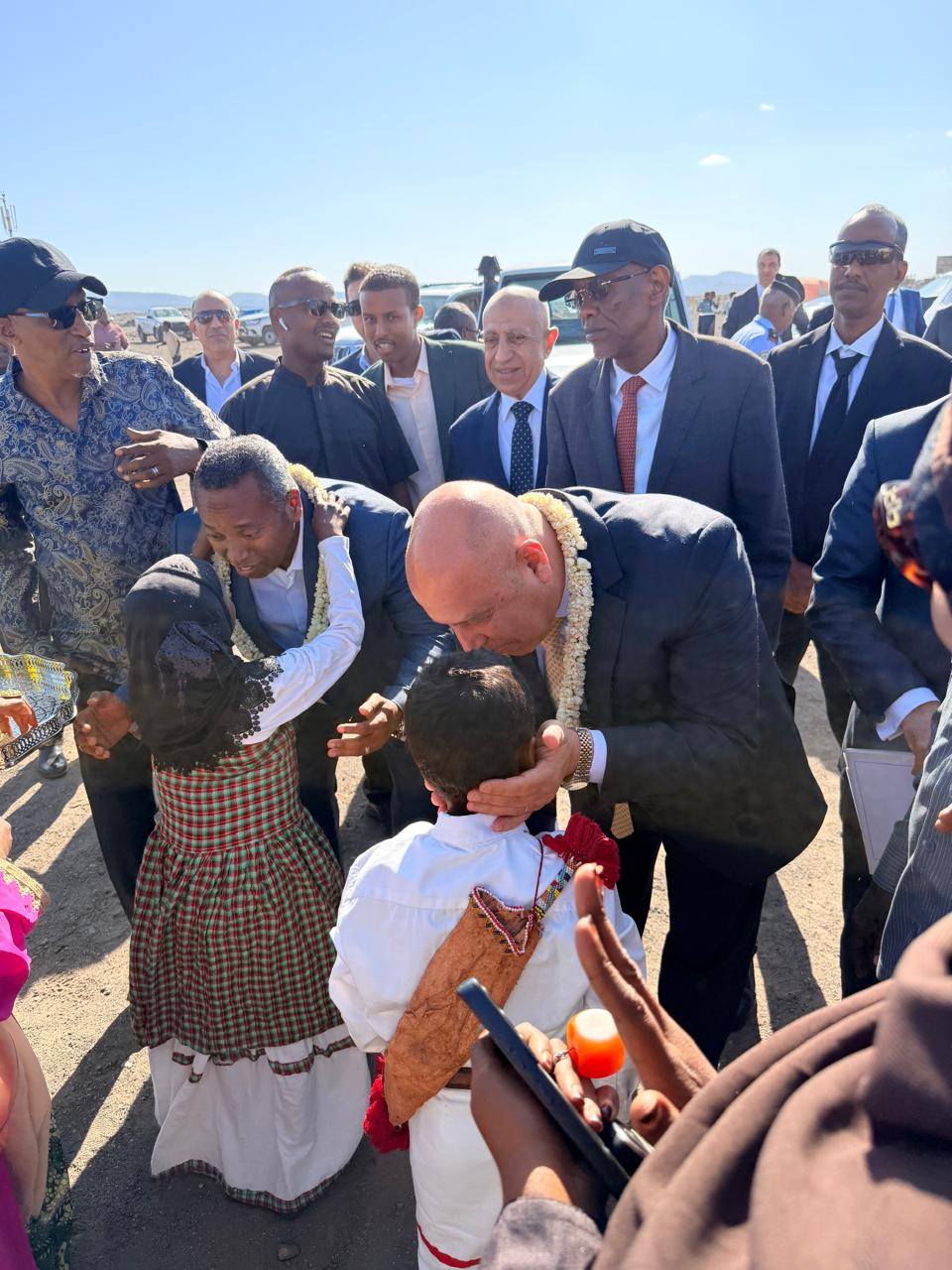 الافتتاح الرسمي لمحطة الطاقة الشمسية بقرية عمر جكع بجيبوتي