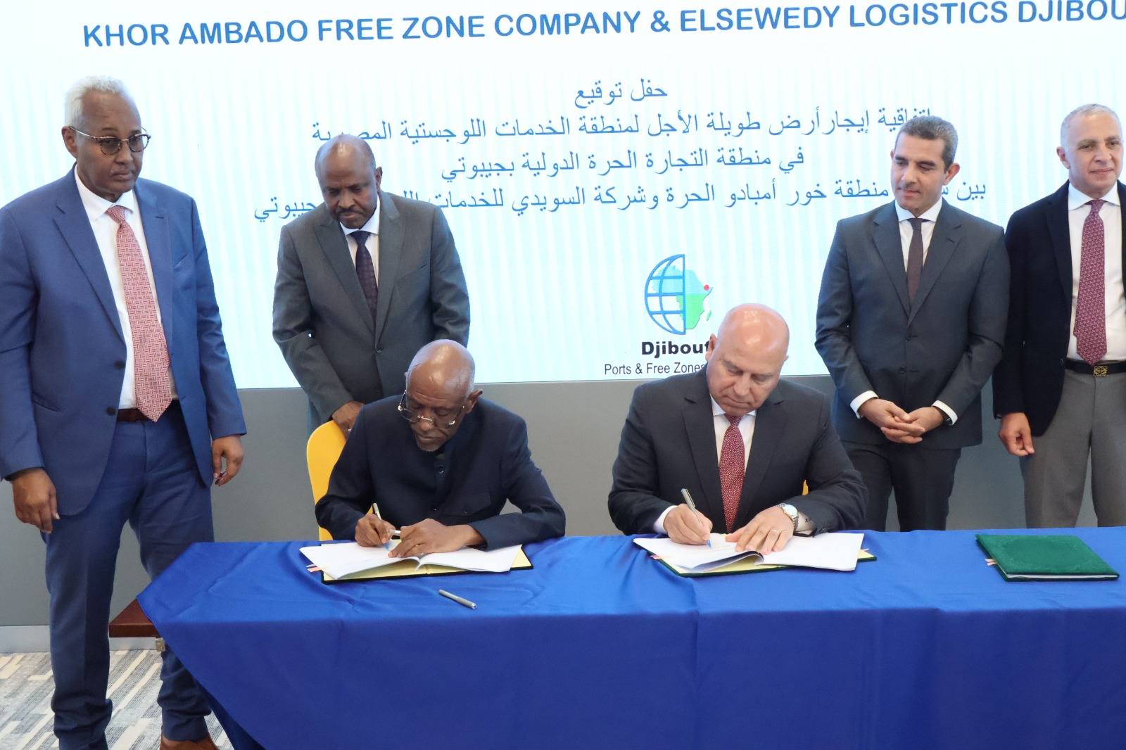 كامل الوزير يشهد توقيع عدد من الاتفاقيات خلال زيارته لجيبوتى