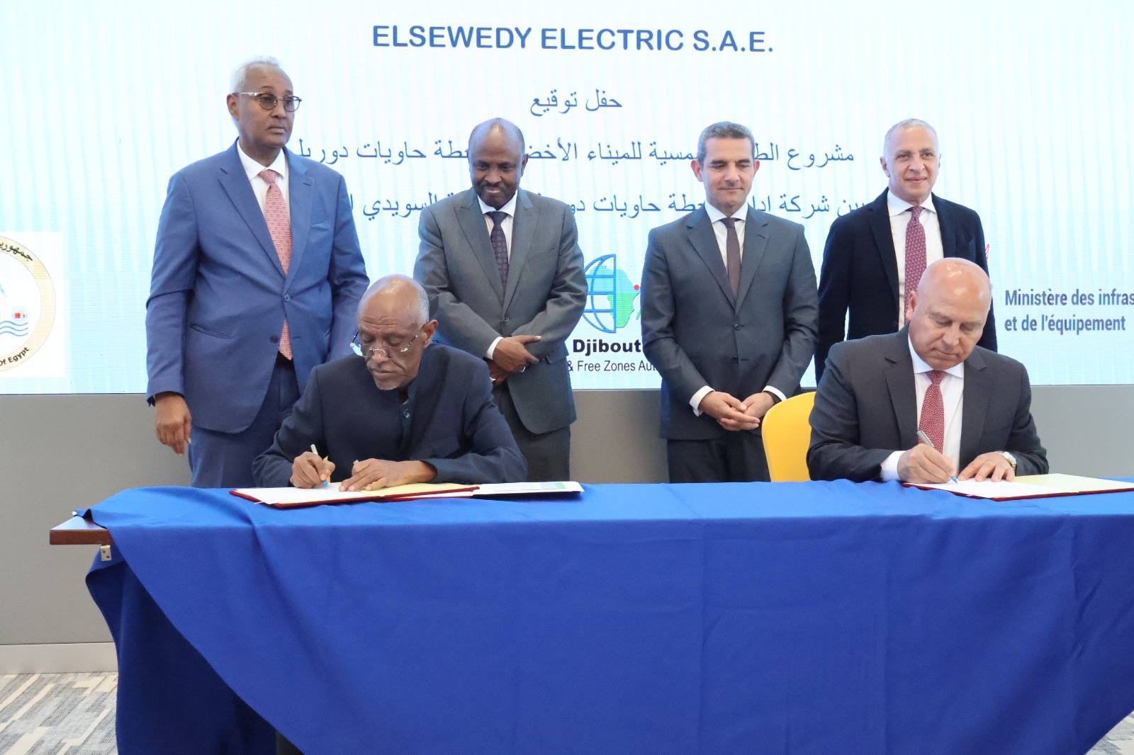 كامل الوزير يشهد توقيع عدد من الاتفاقيات خلال زيارته لجيبوتى