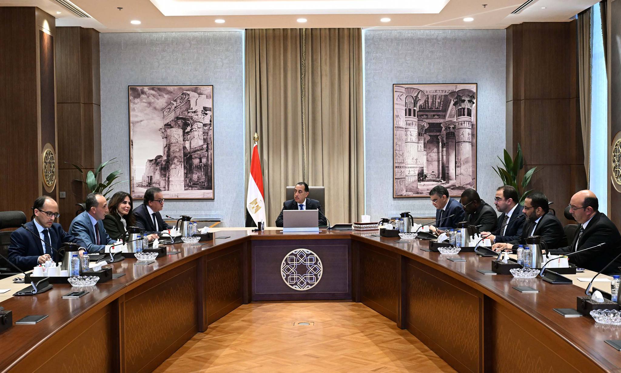 مدبولي يستقبل المدير العام للمركز الأفريقي لمكافحة الأمراض