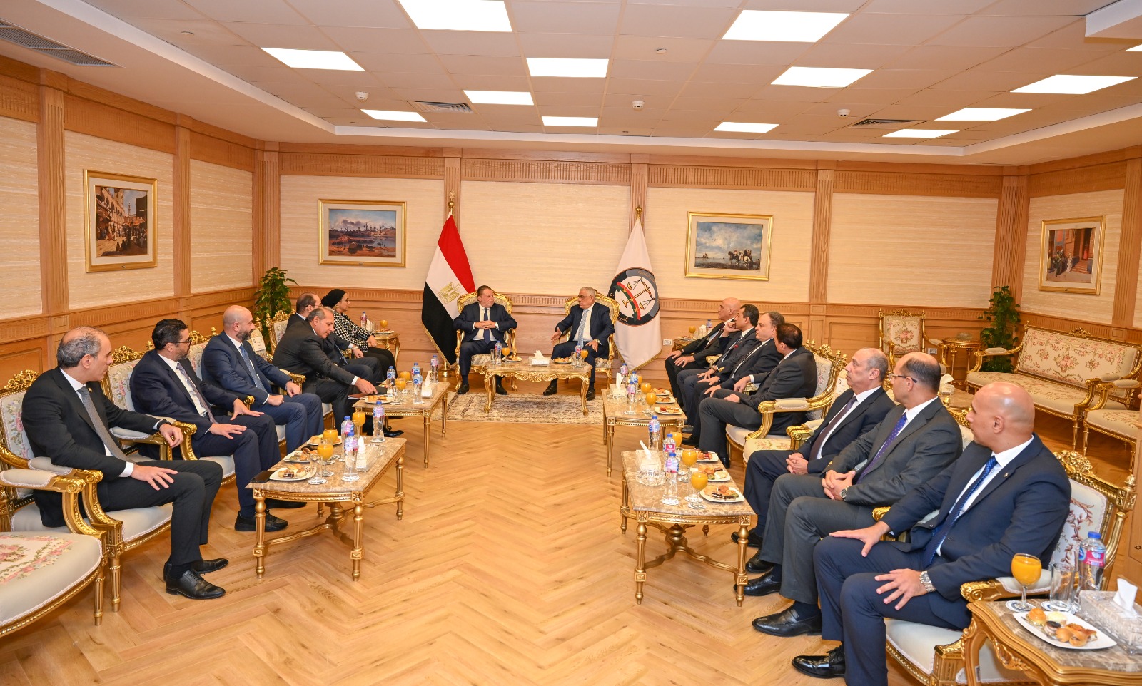 النيابة العامة توقع بروتوكولي تعاون مع بنك مصر وI-Score