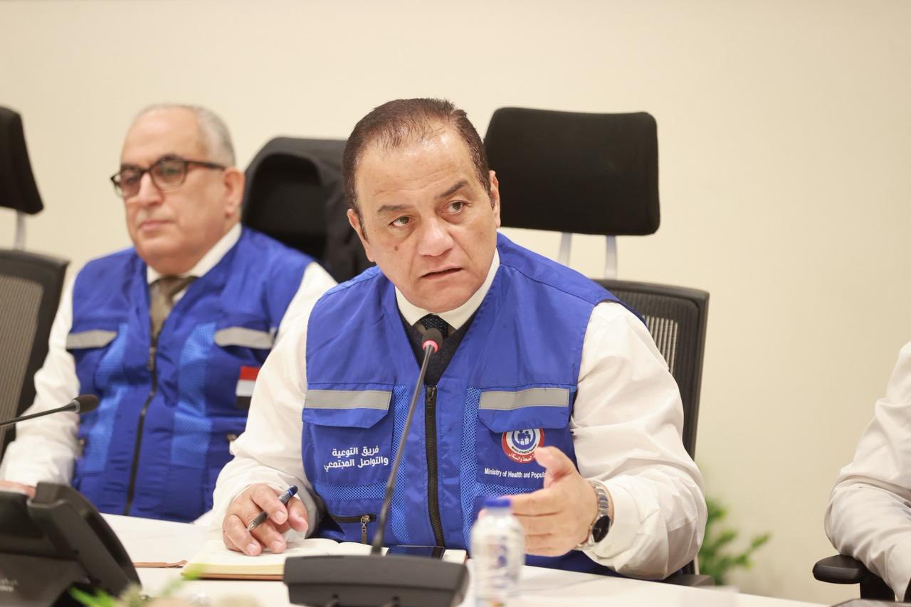 وزير الصحة يتابع تنفيذ خطة التأمين الطبي لاحتفالات رأس السنة