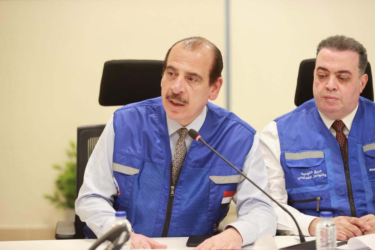 وزير الصحة يتابع تنفيذ خطة التأمين الطبي لاحتفالات رأس السنة