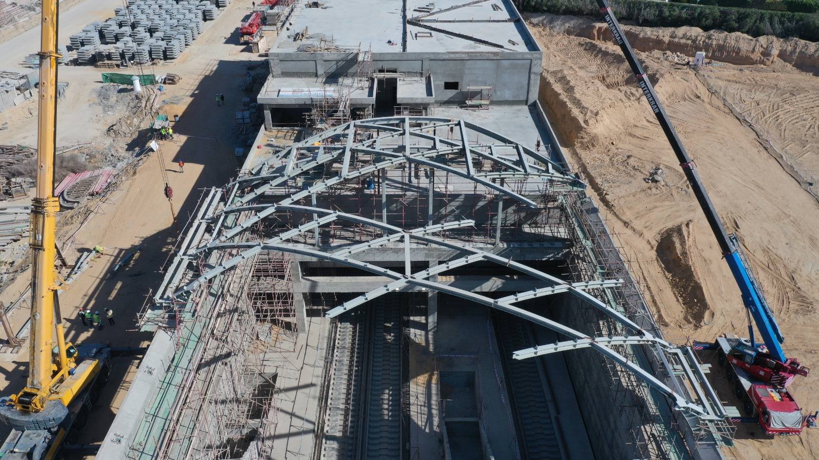 وزير النقل يتفقد المرحلة الأولى من الخط الرابع لمترو الأنفاق