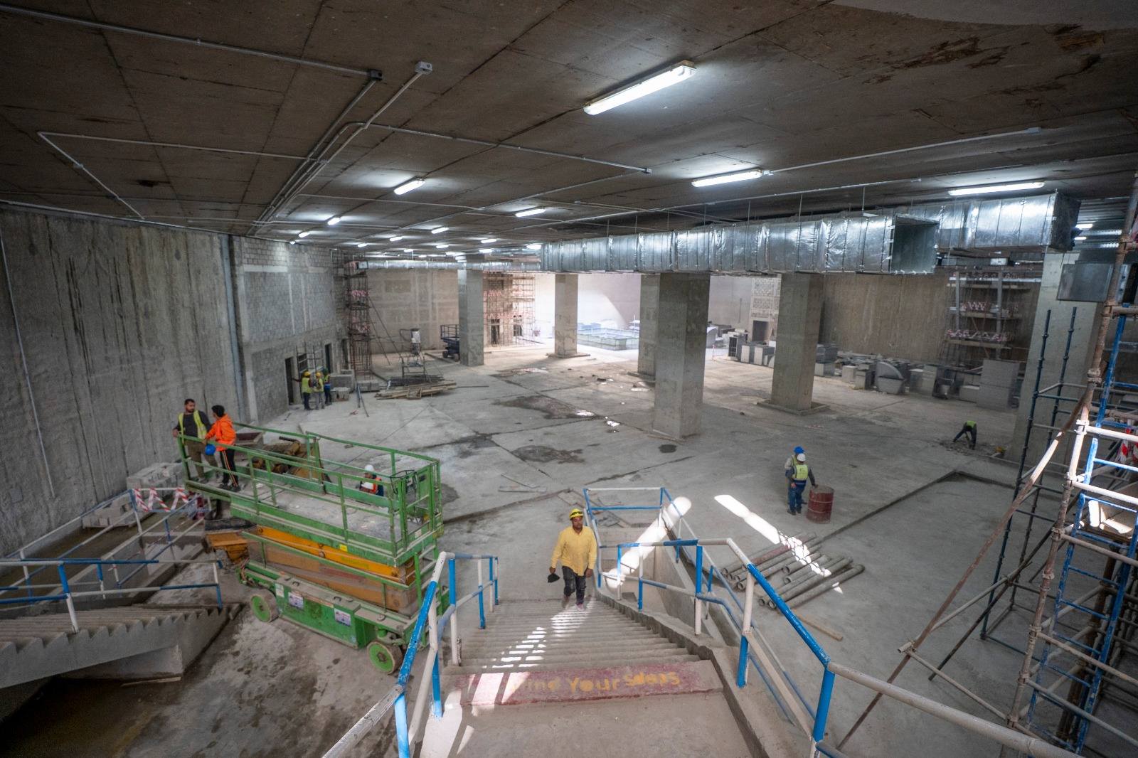 وزير النقل يتفقد المرحلة الأولى من الخط الرابع لمترو الأنفاق