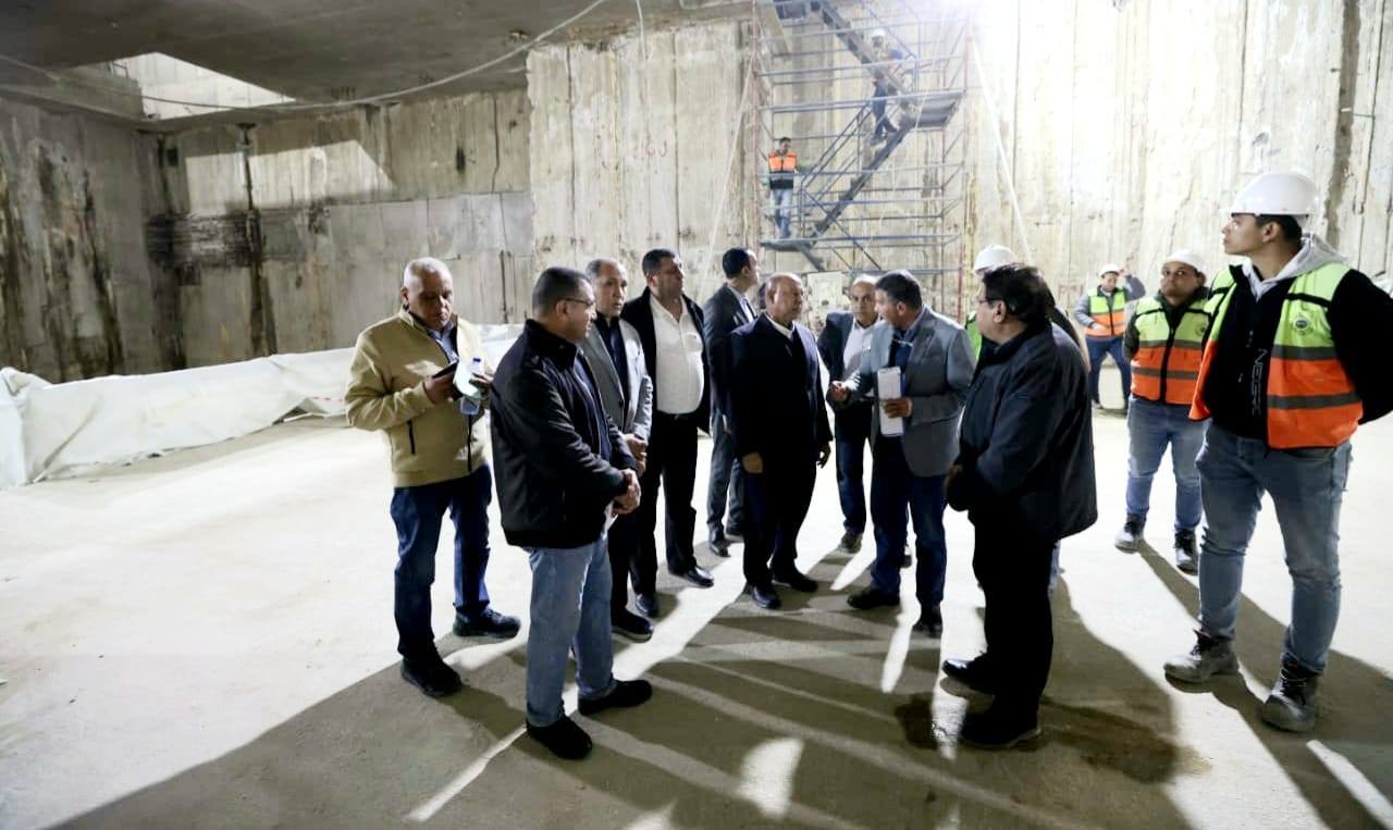 وزير النقل يتفقد المرحلة الأولى من الخط الرابع لمترو الأنفاق