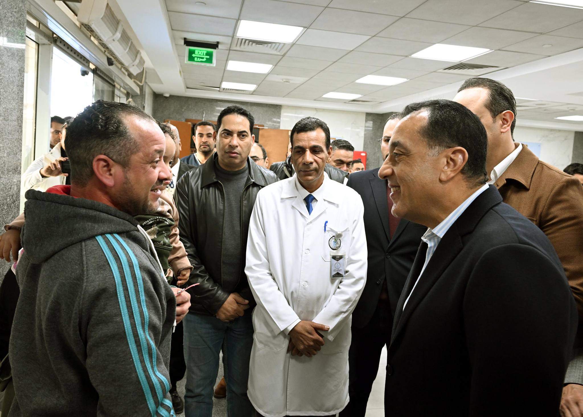 رئيس الوزراء يتفقد مجمع الأقصر الطبي الدولي