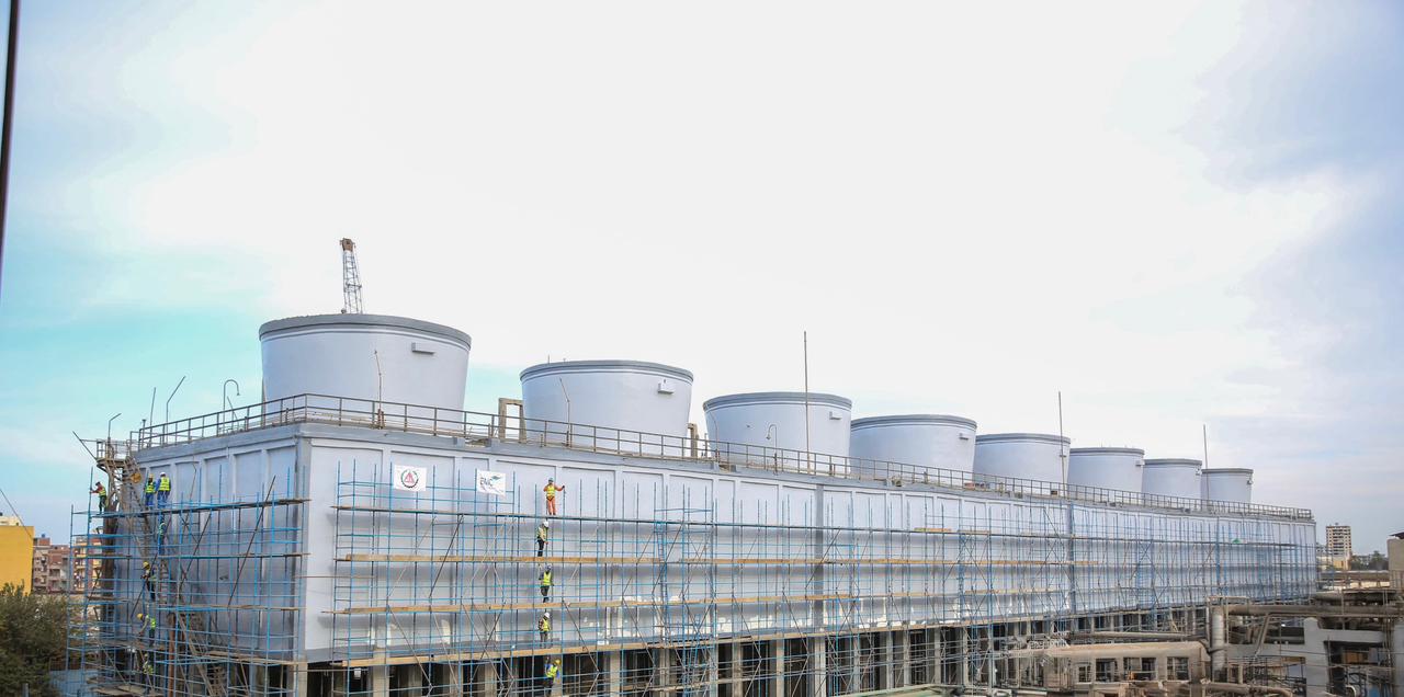 جولة وزير قطاع الأعمال بشركة الدلتا للأسمدة