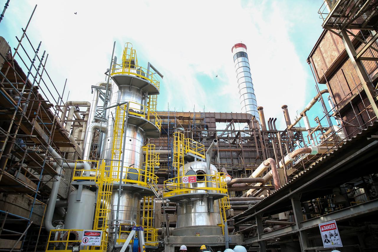 جولة وزير قطاع الأعمال بشركة الدلتا للأسمدة