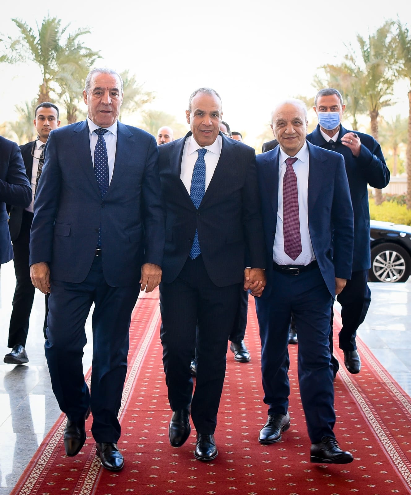 وزير الخارجية يستقبل نائب رئيس دولة فلسطين