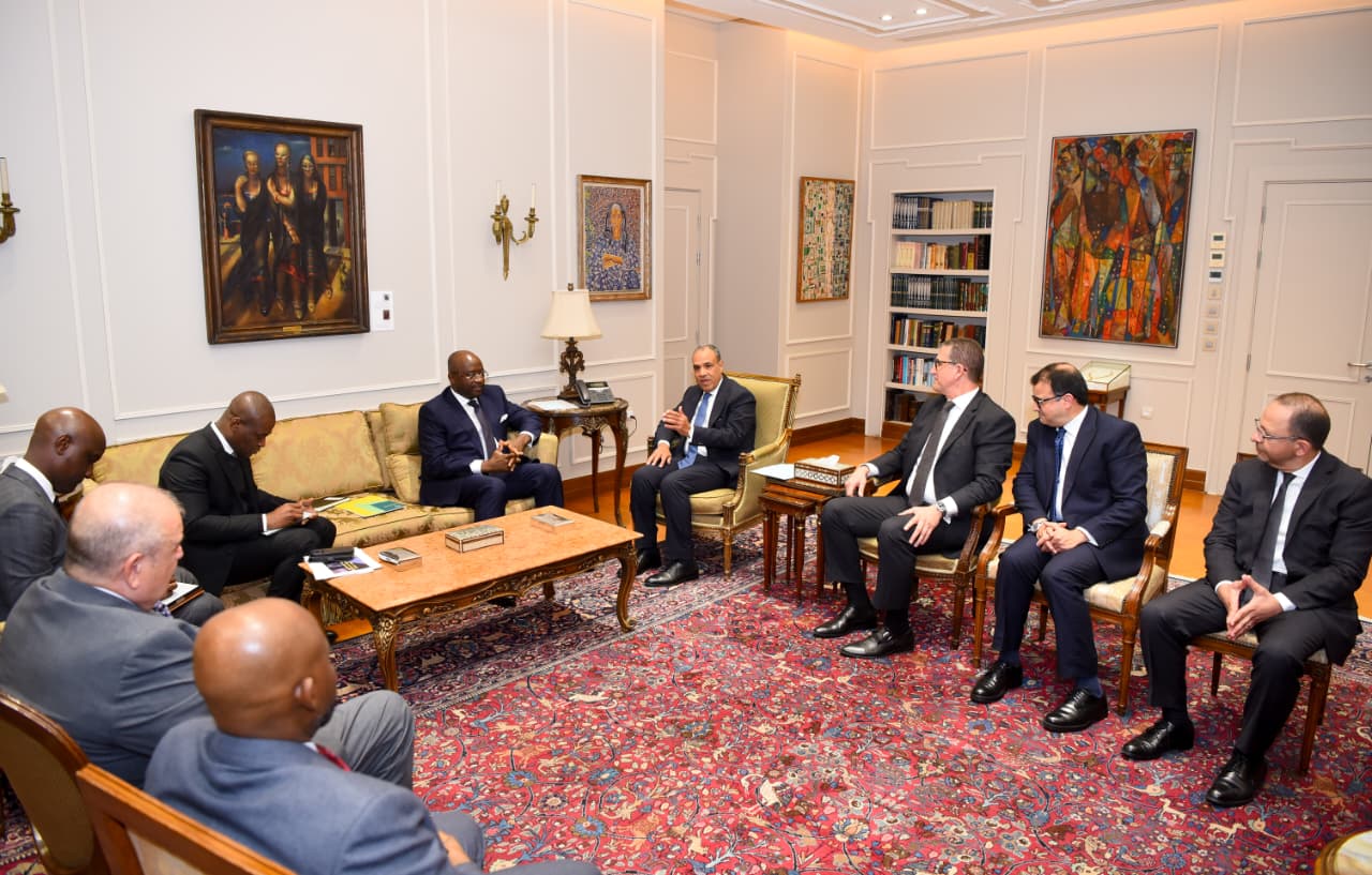 وزير الخارجية يستقبل رئيس البنك الأفريقي للتصدير والاستيراد